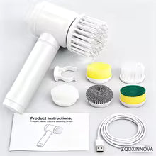 Escova Elétrica Sem Fio - Limpeza Rápida e Eficiente!