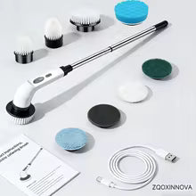 Escova Elétrica Sem Fio - Limpeza Rápida e Eficiente!